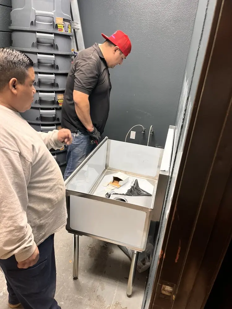 Commercial plumbing and sink installation in Klines Mill